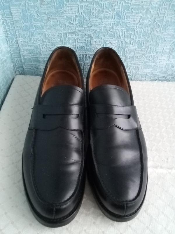 Мужские Church'S Туфли Чёрный Кожа 45