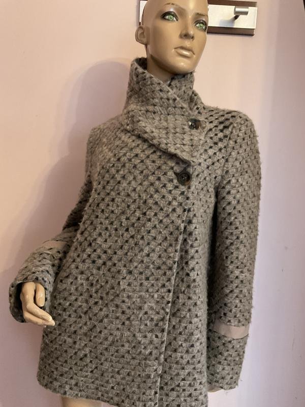 Femme Sartoria Italiana Pull Gris Laine 40 / L /