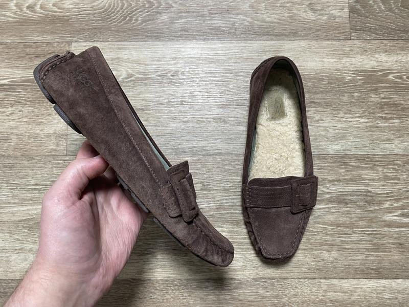 Women UGG Loafers Brown 38