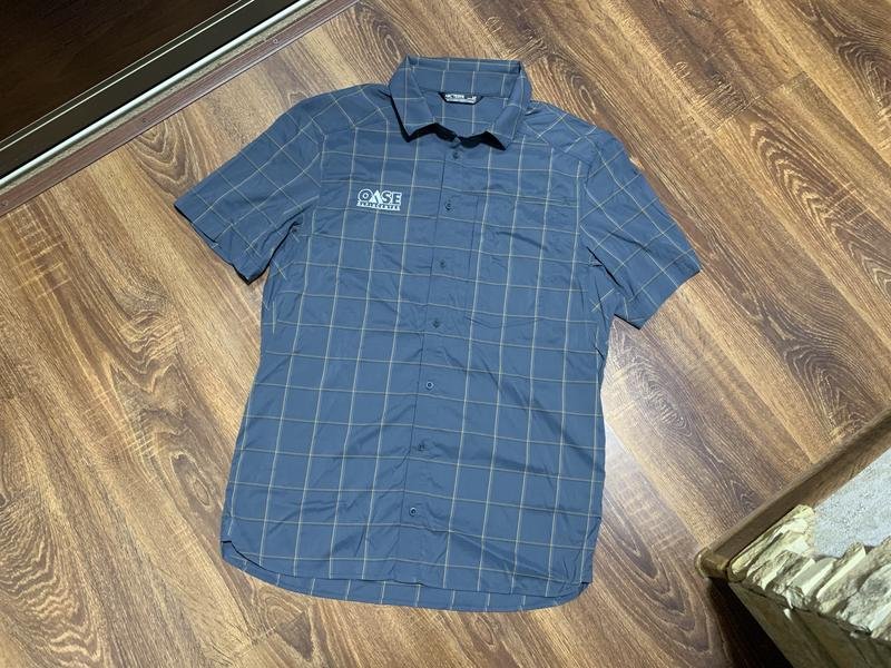 Uomo Arc'teryx Camicia Blu Navy 36 / S / 44