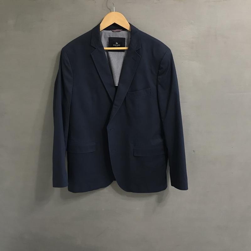 Men Paul Kehl Blazer Navy Cotton 42 / XL / 50