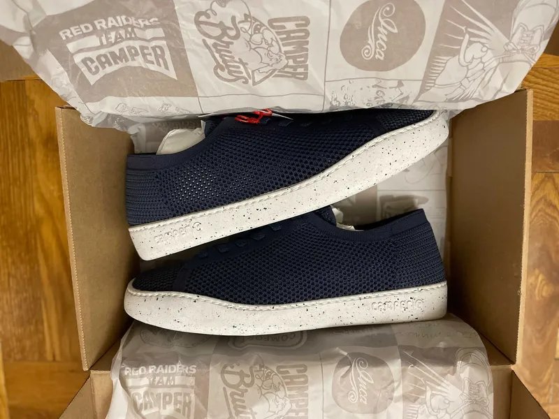 Men Camper Boots Navy 43