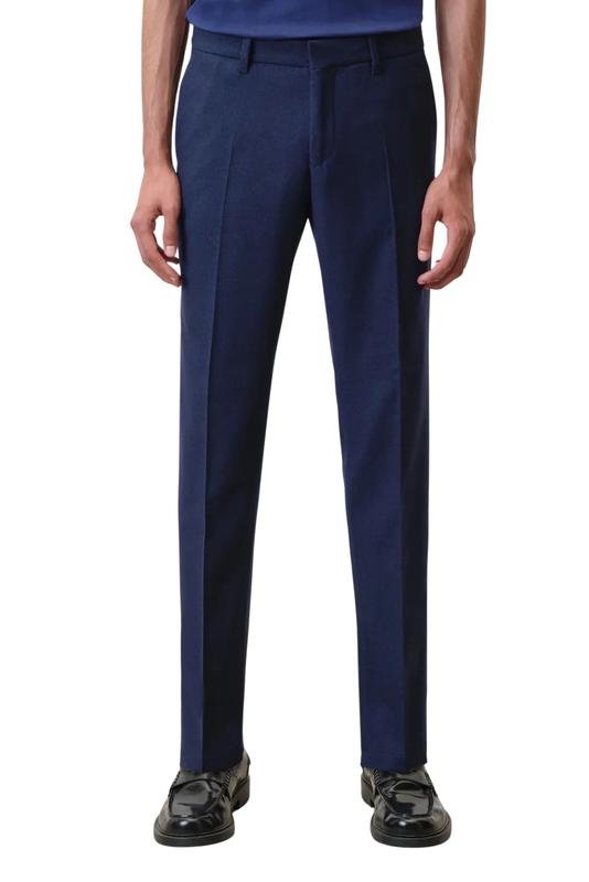 Men DRYKORN Trousers Navy Viscose 33 / L / 48