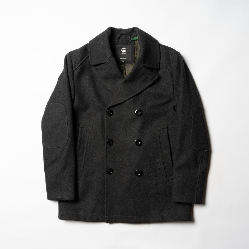 Мужской G-Star Raw Пальто Серый Шерсть 40 /L / 48