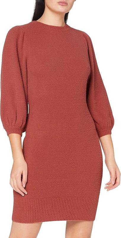 Femme Pimkie Robe Marron Acrylique 34