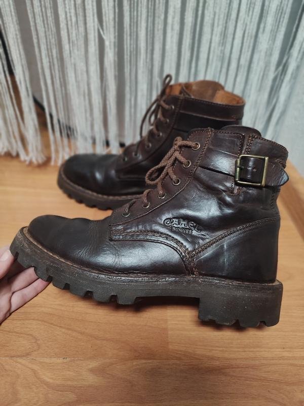 Мужские Camel Active Ботинки Коричневый Кожа 40