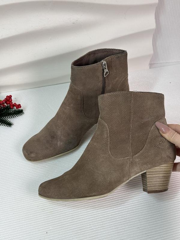 Women s.Oliver Ankle Boots Brown Suede 37