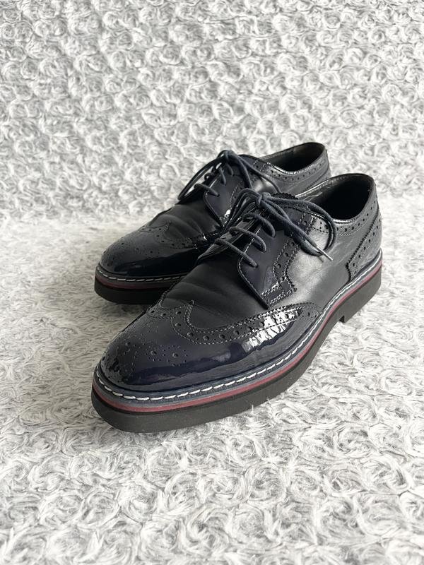 Donna Harmont & Blaine Oxford Blu Navy Pelle 41