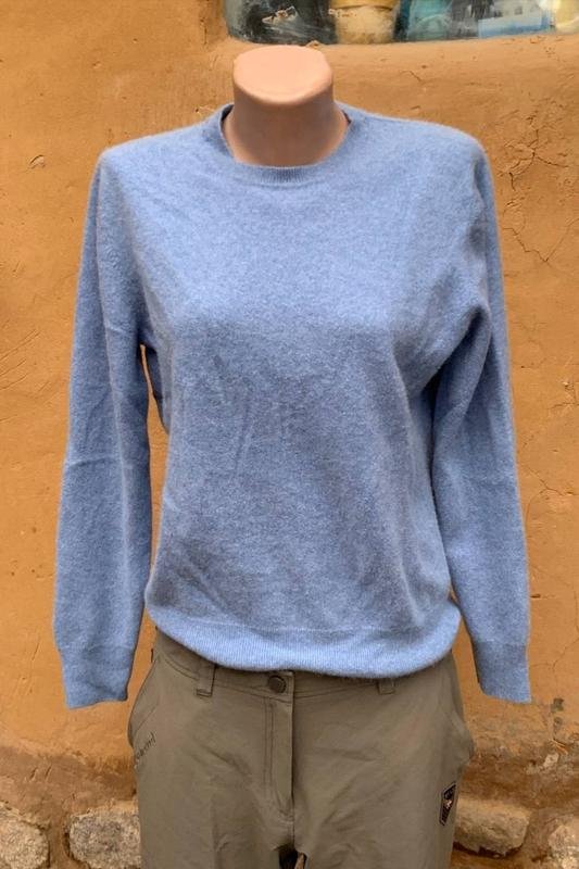 Women Paul Kehl Sweater Blue Cashmere 36