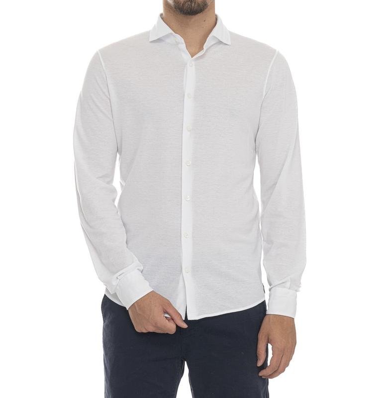 Men Gran Sasso Shirt White Cotton 42 / XL / 50