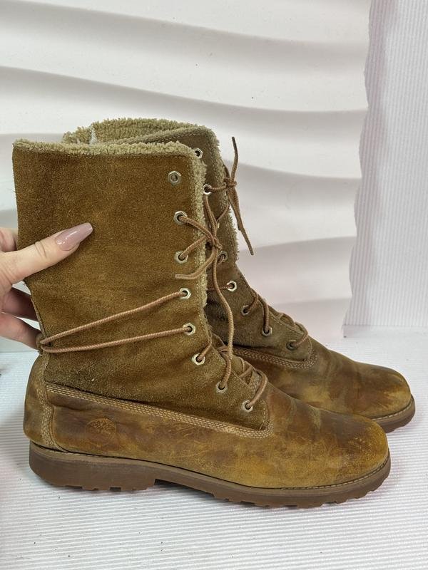 Femme Timberland Bottes Marron Suède 39.5