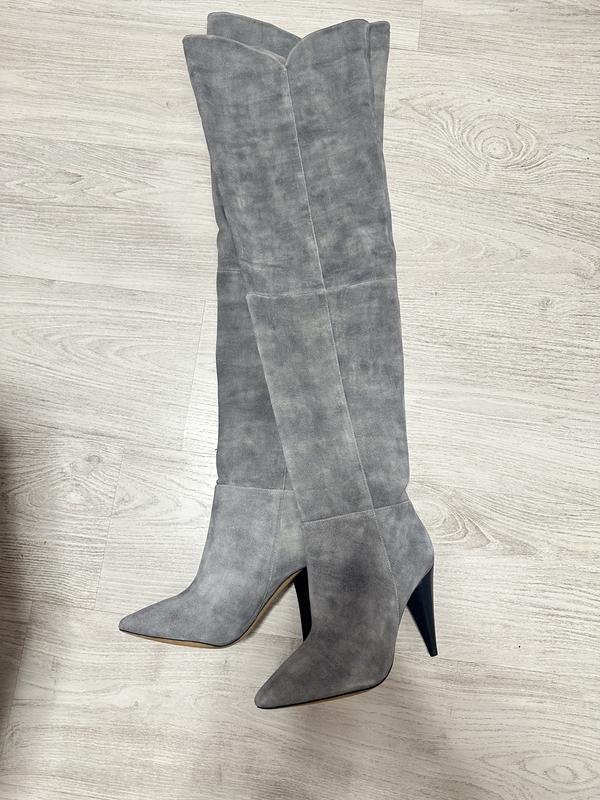Femme IRO Bottes Gris Suède 38