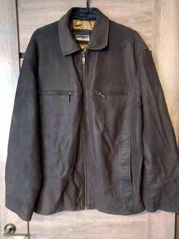 Мужской Camel Active Куртка Коричневая Кожа 50 /