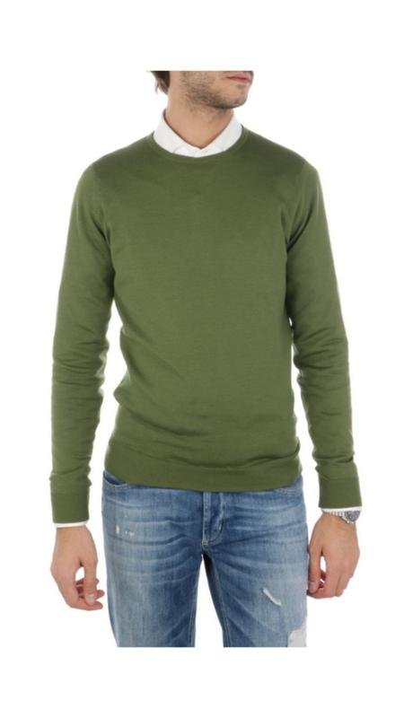 Женский John Smedley Свитер Зелёный Шерсть 38 / M