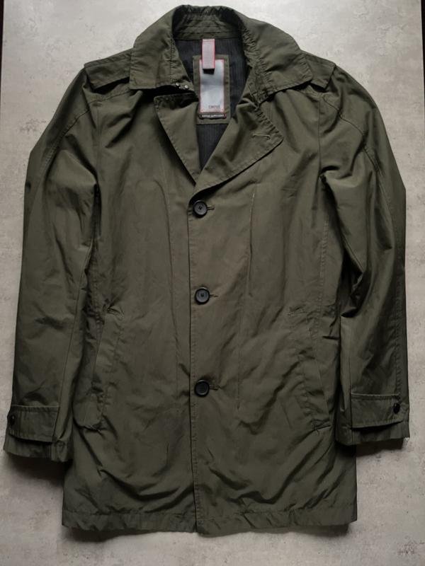 Мужской Cinque Пальто Хаки 38 / M / 46