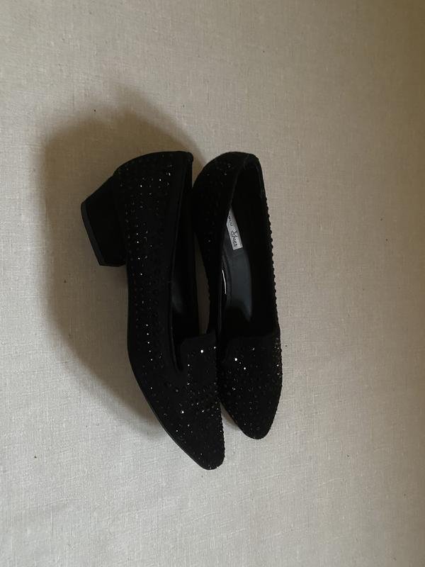 Женские Tosca Blu Туфли Чёрные Замша 39.5