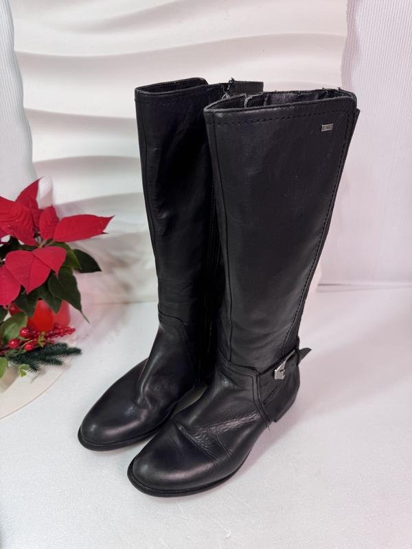 Femme Roberto Santi Bottes Noires Cuir 37