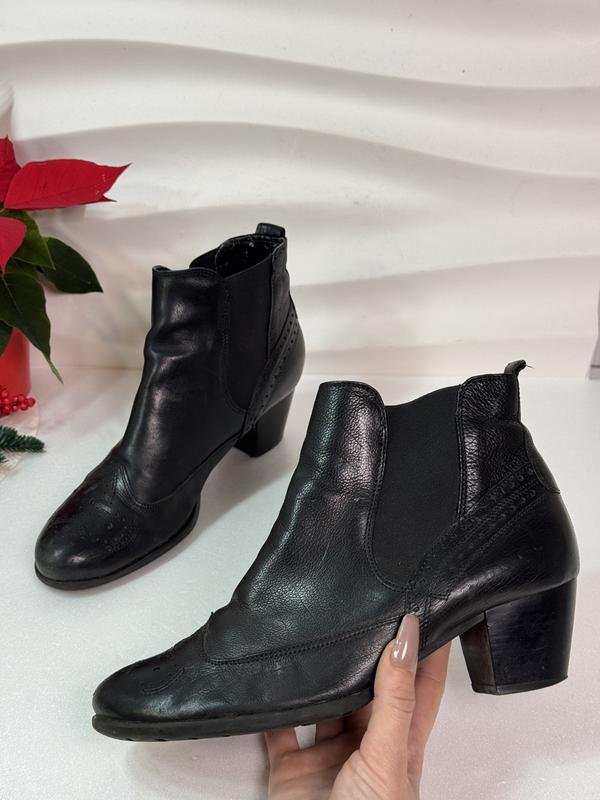 Donna GLOBUS Stivali Neri Pelle 39