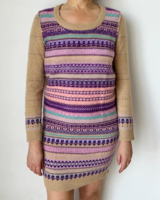 Donna Sonia Rykiel Maglione Multicolore Lana 38 /