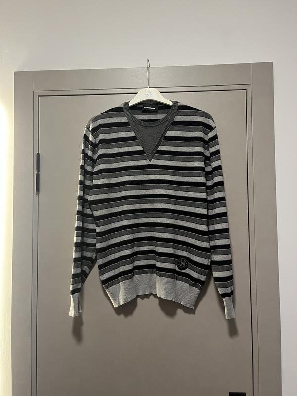 Мужской Carlo Pignatelli Джемпер Серый Трикотаж 38