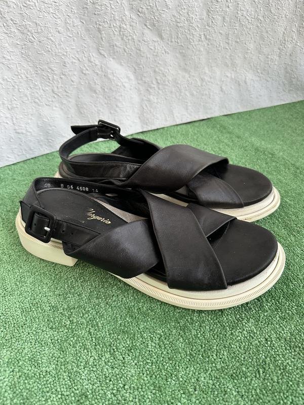 Женские Robert Clergerie Сандалии Чёрный 39.5