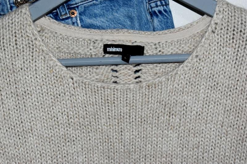 Donna Minimum Maglione Beige Angora 40 / L / 48