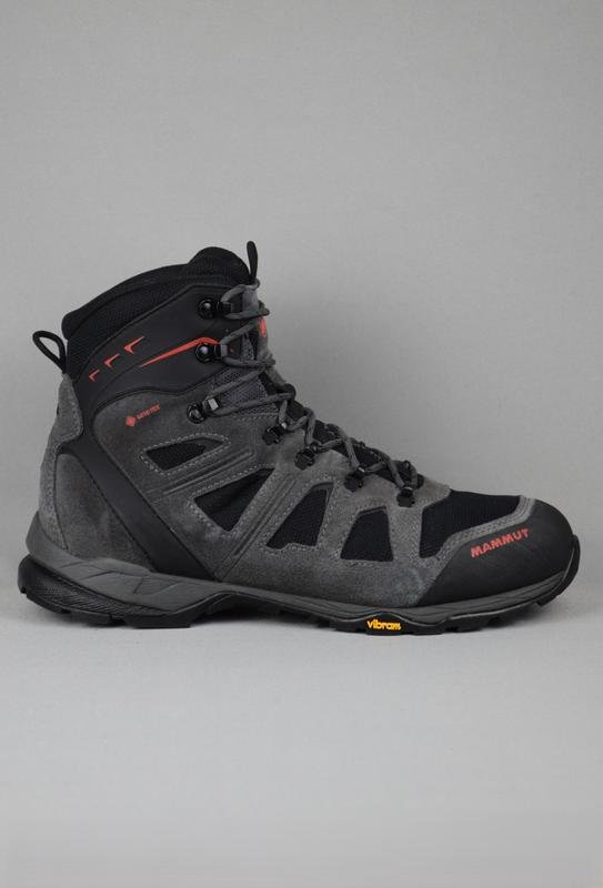Herren Mammut Stiefel Grau Wildleder 43.5