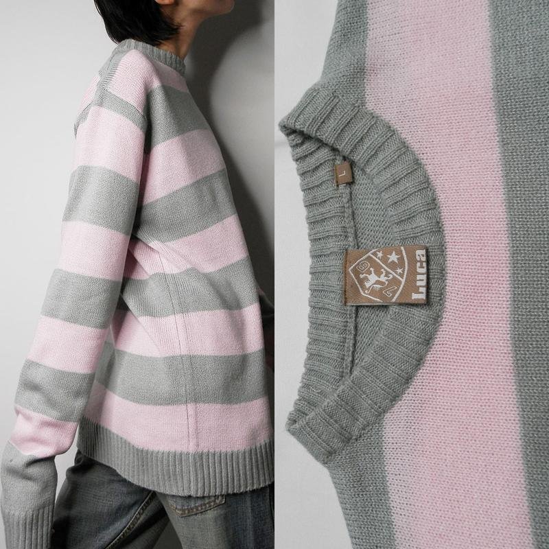 Femme Pull Rose Acrylique L