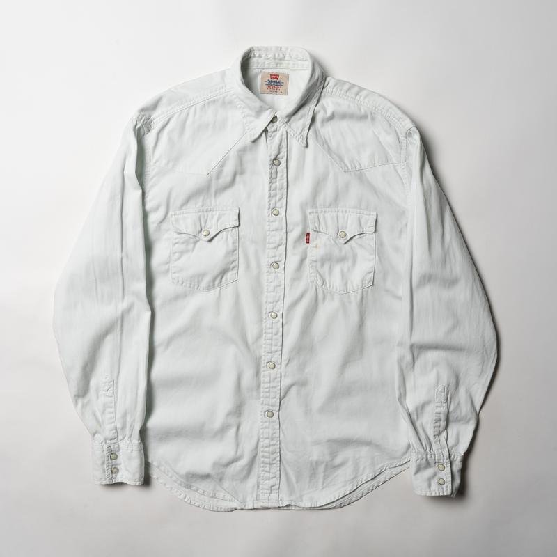 Homme Levi's Chemise Blanche Coton 40 /L / 48