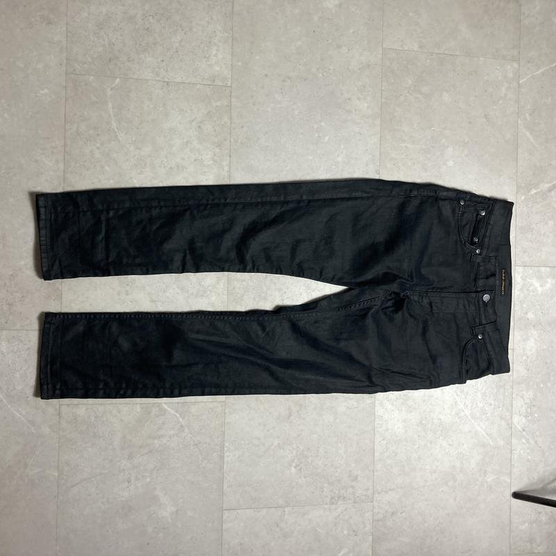 Men Nudie Jeans Jeans Black Denim 30 / S / 44