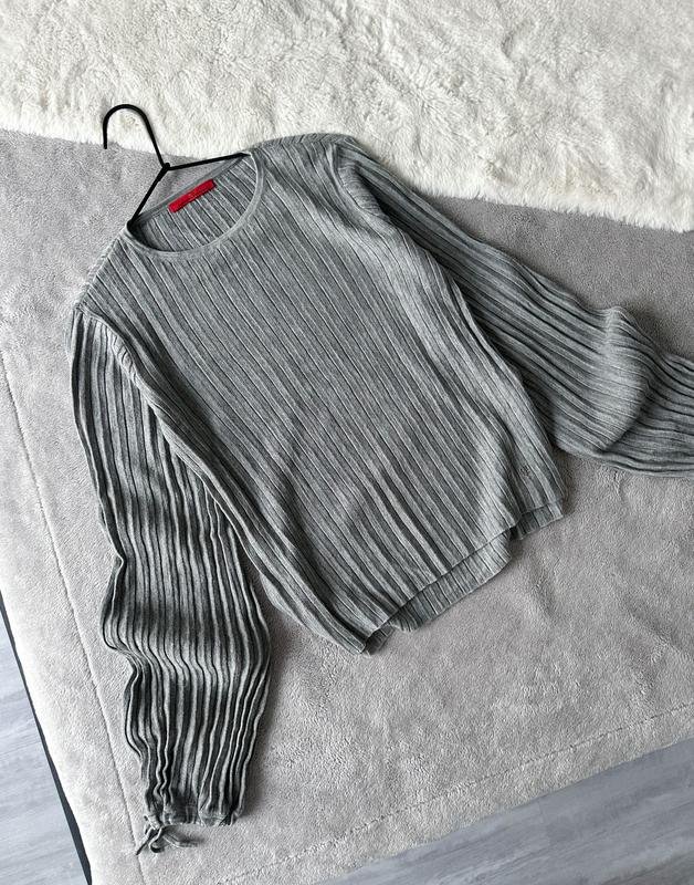 Donna Carolina Herrera Maglione Grigio Lana 38 / M
