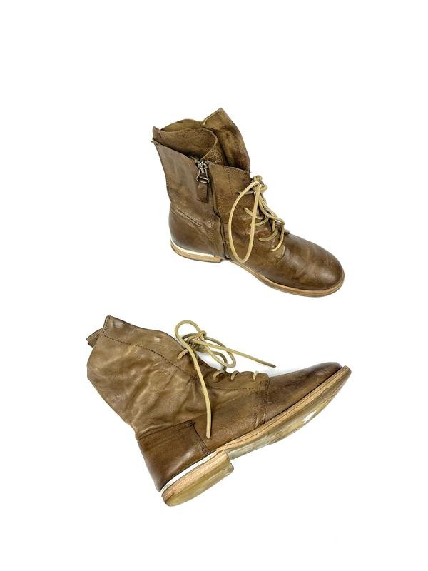 Damen A.S. 98 Stiefel Braun Leder 37