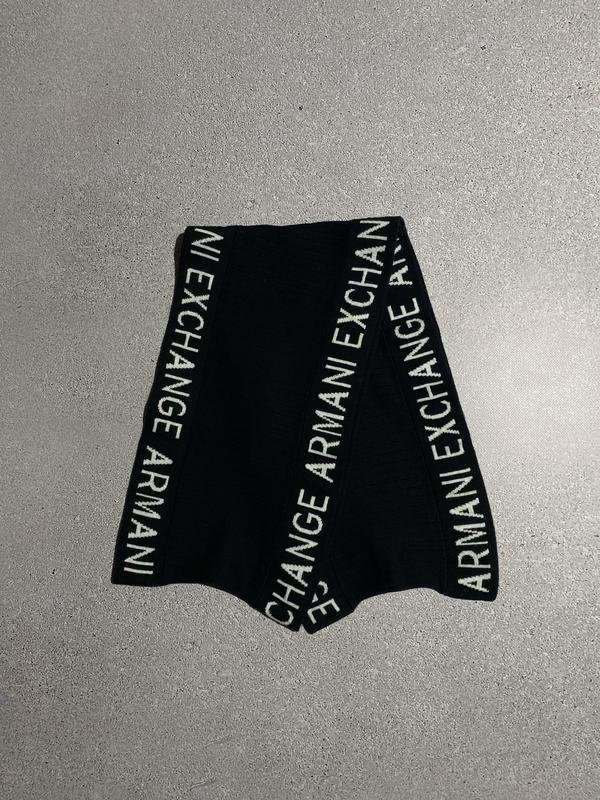 Unisex Armani Exchange Schal Schwarz
