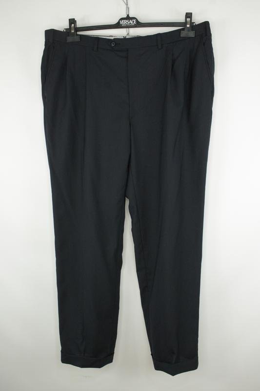 Men Brioni Trousers Navy 42 / 3XL / 58