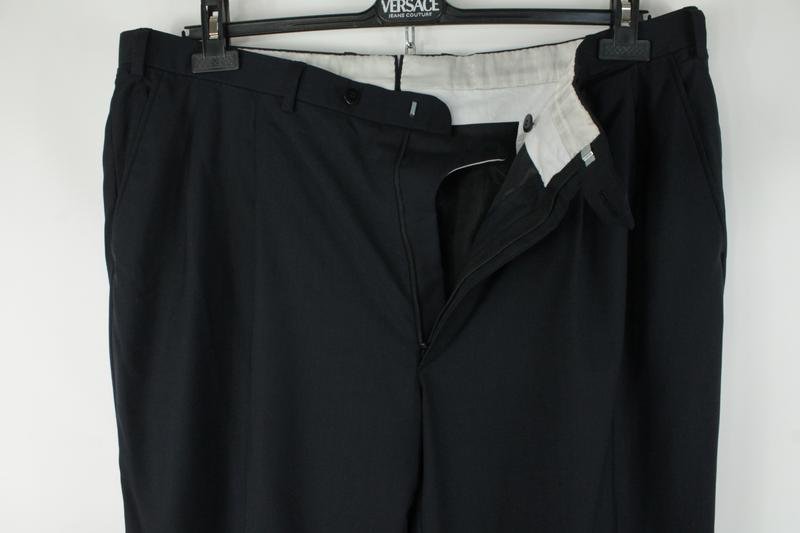 Men Brioni Trousers Navy 42 / 3XL / 58