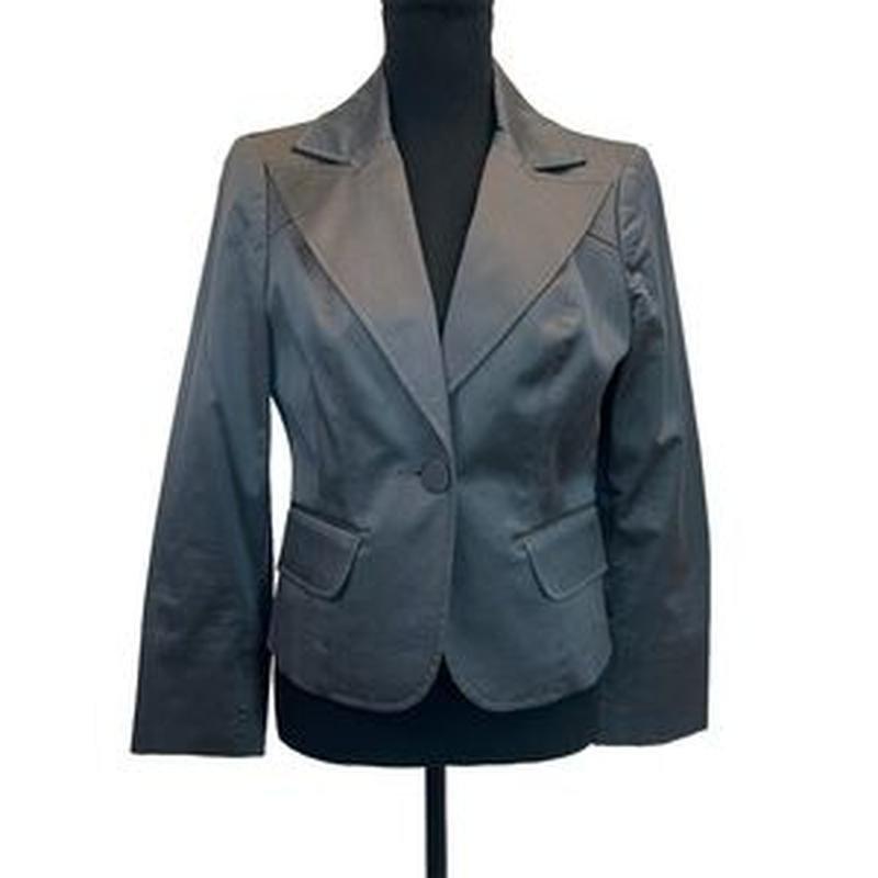 Женский Caractère Пиджак Серый Полиэстер 40 / L /