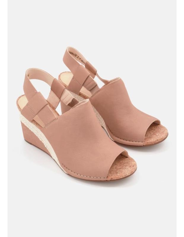 Женские Clarks Сандалии Коричневый Нубук 38