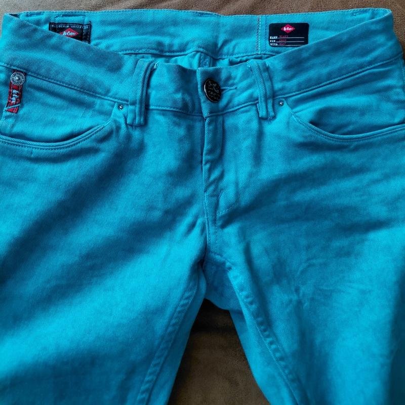 Femme Lee Cooper Jeans Turquoise 26