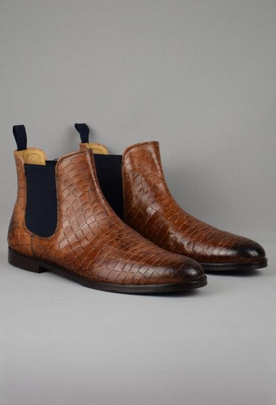 Women Melvin & Hamilton Boots Brown Leather 41