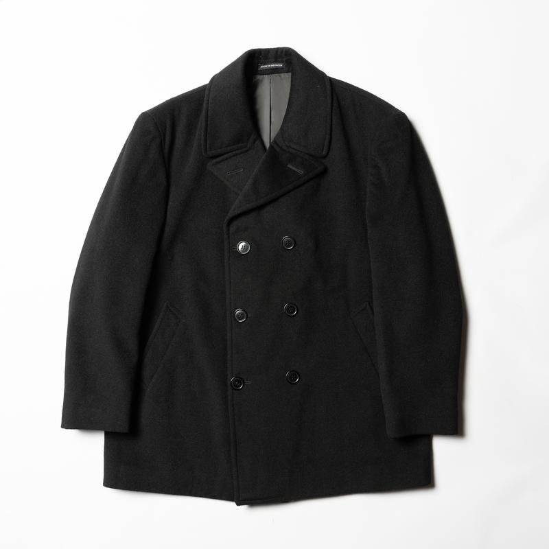 Мужской Lauren Ralph Lauren Пальто Чёрный Шерсть