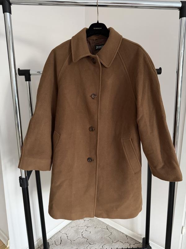 Women Herno Coat Brown Cashmere M