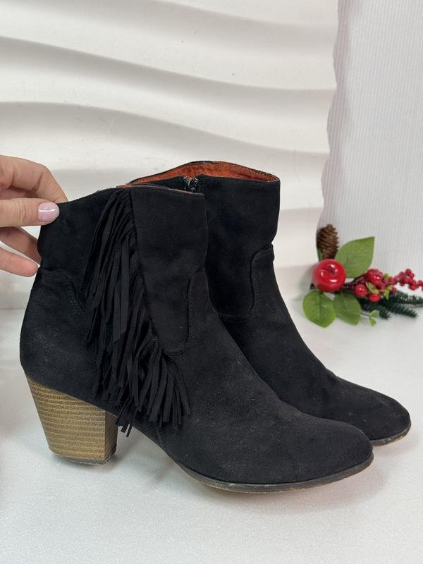 Femme Bata Bottes Noires Suède 41