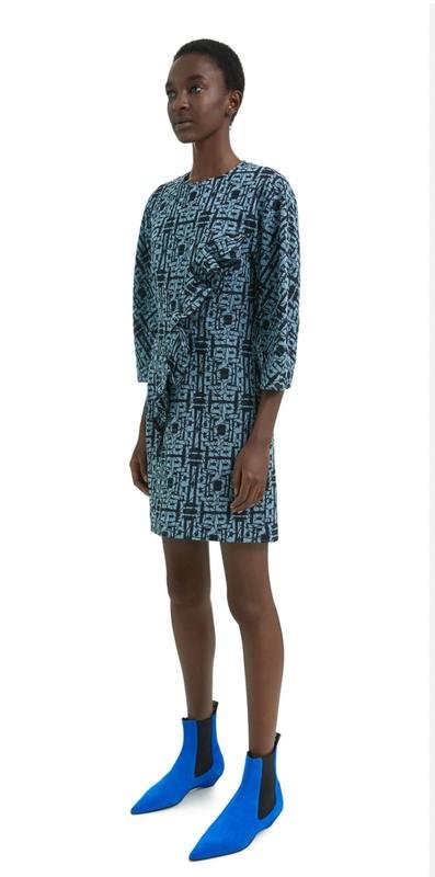 Femme Bimba y Lola Robe Bleue Coton 38 / M / 46