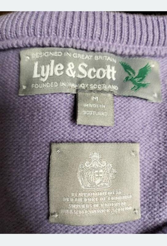 Femme Lyle & Scott Pull Lilas 38 / M / 46