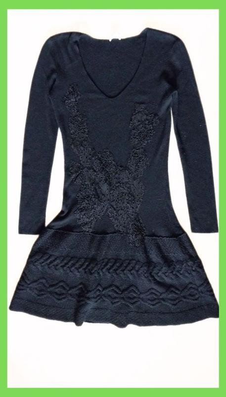 Femme Alberta Ferretti Robe Noir Laine 36