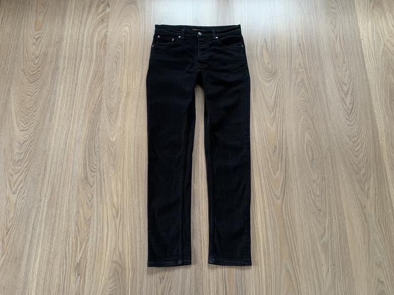 Men Nudie Jeans Co Jeans Black Denim 30 / S / 44