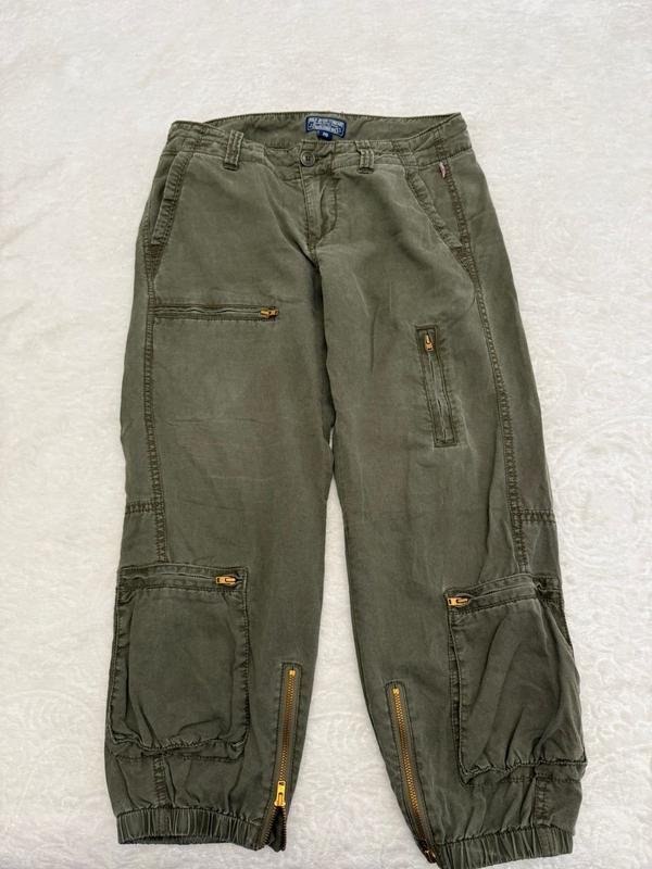 Damen Polo Jeans Hose Khaki 36 / S / 44
