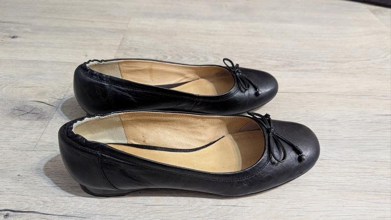 Damen Clarks Absatzschuhe Schwarz Leder 41