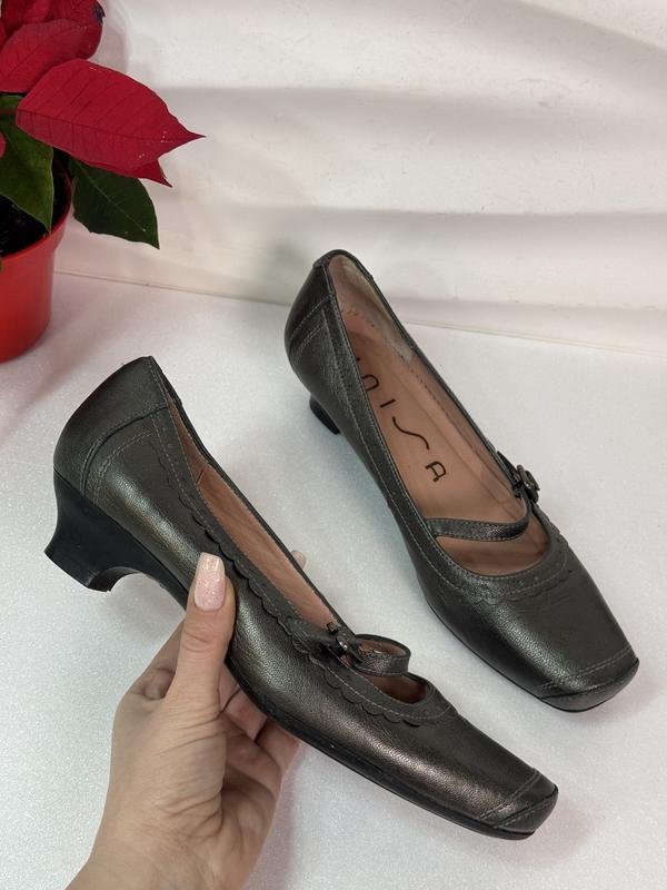 Femme Unisa Talons Doré Cuir 39