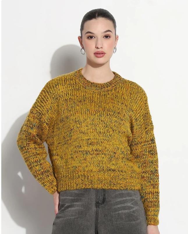 Femme Samsoe Samsoe Pull Jaune Acrylique 36